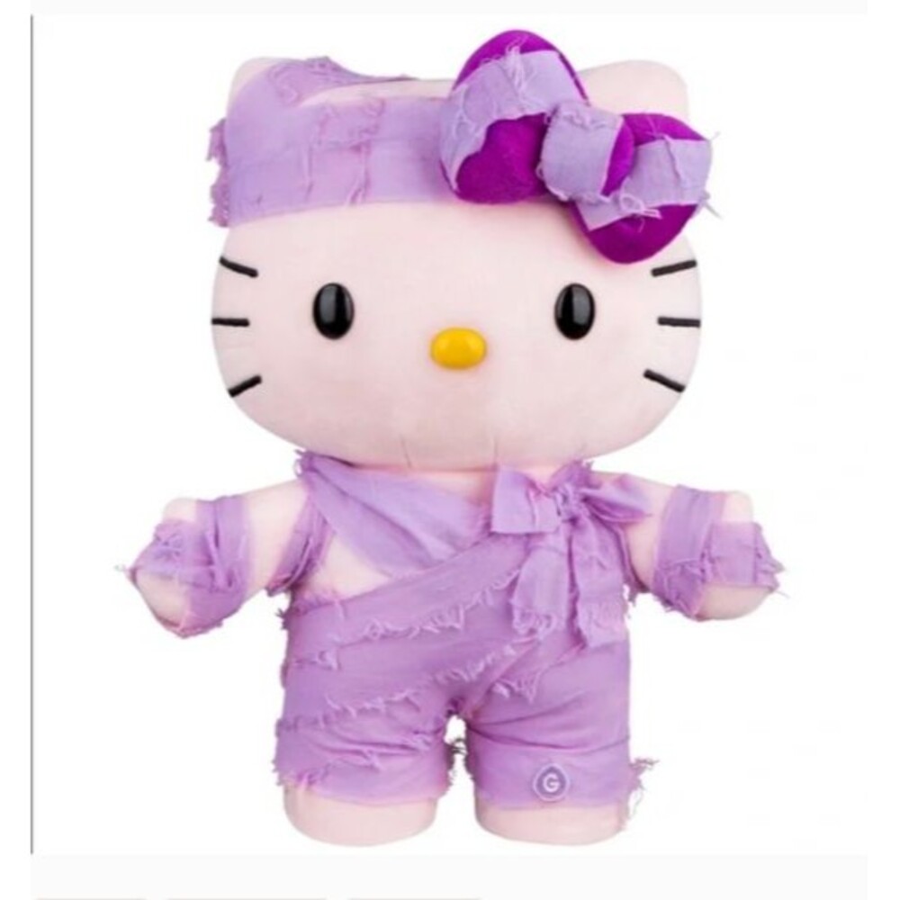 Hello Kitty Halloween Mummy Side Stepper Plush Doll -  Music & Moves 13 Inch